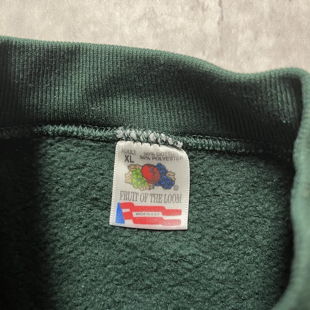 Vintage 90'S Fruit Of The Loom Colorado Green Made In U.S Durango Size Xl Mens - Picture 3 of 9